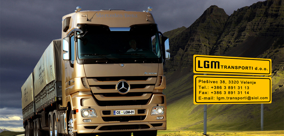 Logo LGM transporti d.o.o.